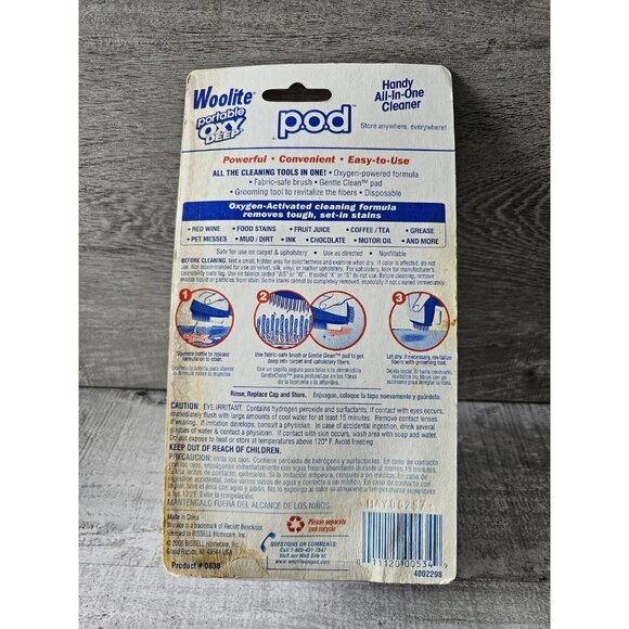 Woolite Portable Oxy Deep POD All In One Carpet Upholstery Cleaner New Sealed - Picture 5 of 9